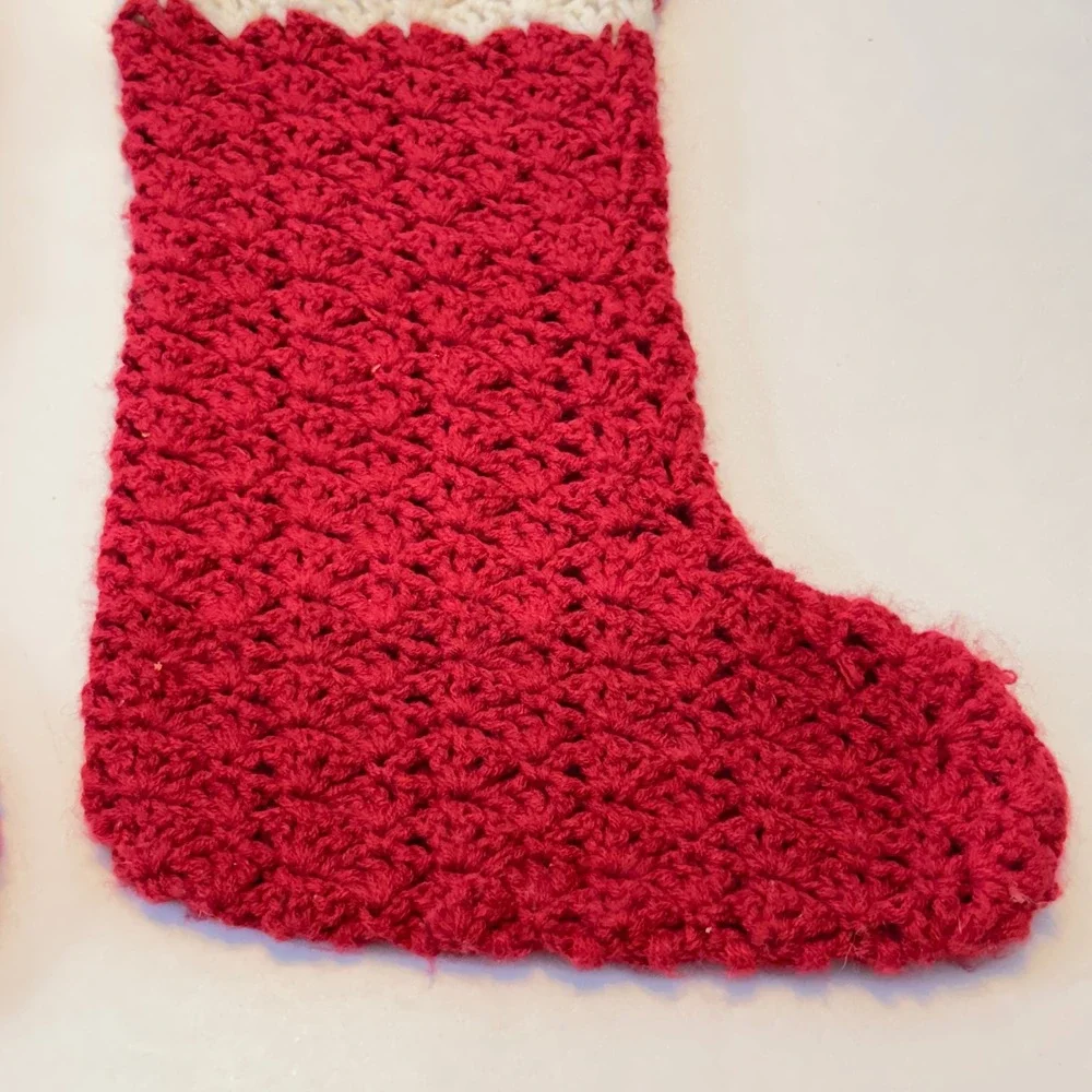 Handmade crochet christmas